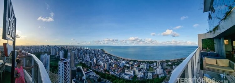 Vista do Sky Bar
