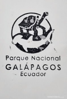 Carimbo do Parque Nacional Galápagos