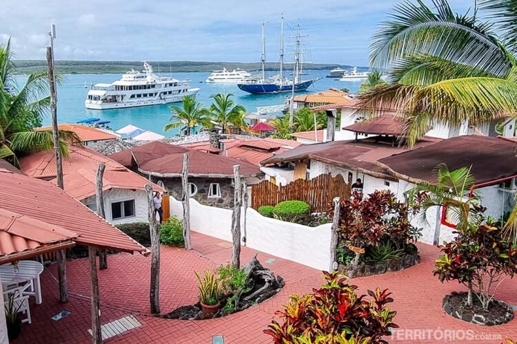 Puerto Ayora, em Galápagos