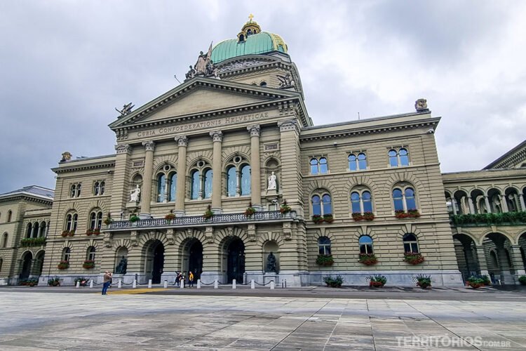 Bundeshaus, Parlamento da Suíça, em Bern