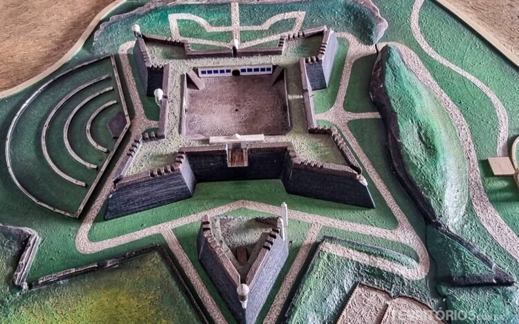 Maquete da Fortaleza de São José de Macapá