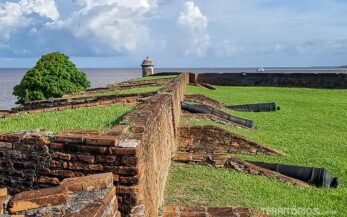 Canhões cenográficos da Fortaleza de São José de Macapá