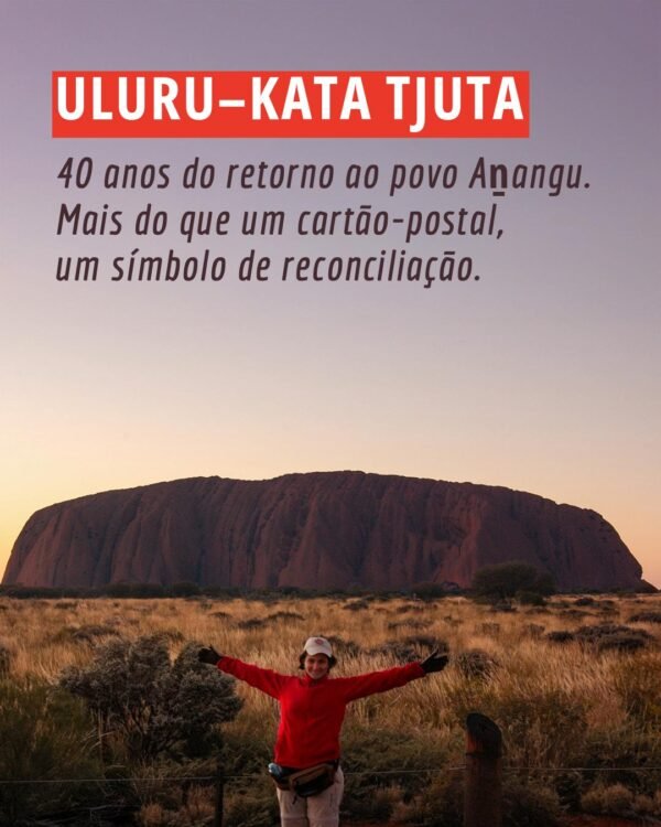 Uluru é ícone do turismo aborígene