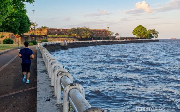 Parque do Forte, no centro de Macapá