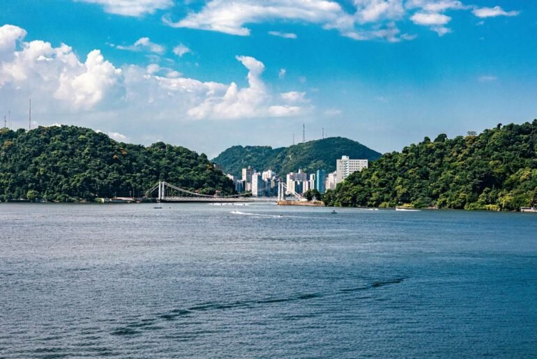 Em um cruzeiro pela América do Sul